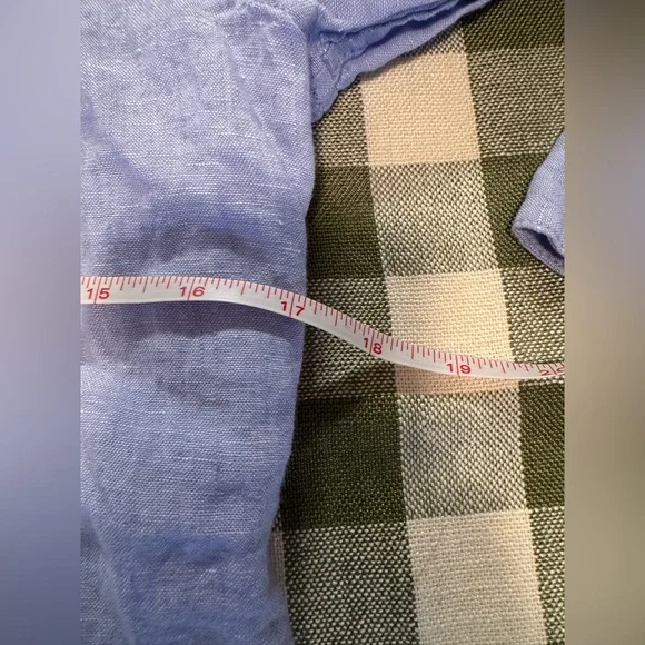 J. Crew Sky Blue Linen Shirt - Picture 13 of 13